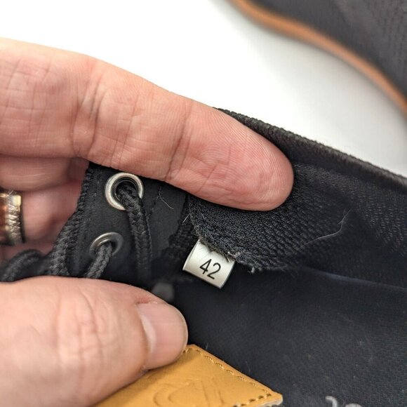 Relxfeet Men's 9 (43) Barefoot Sneakers Mesh Oxfords WIDE Toe Box Athletic Black - Picture 8 of 8